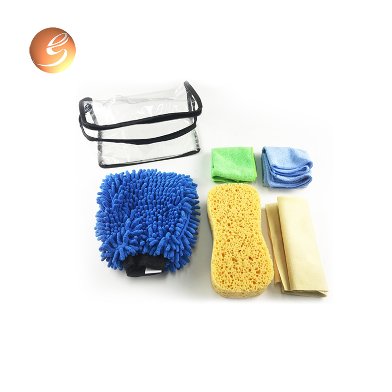 Kit de lavado de carrocería paño de esponja con bolsa de pvc