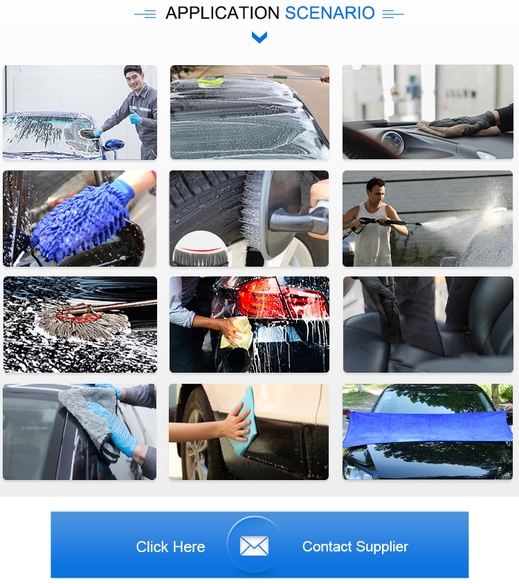Multi-use Wash Auto Care ผ้าไมโครไฟเบอร์ ชุดทำความสะอาดรถยนต์