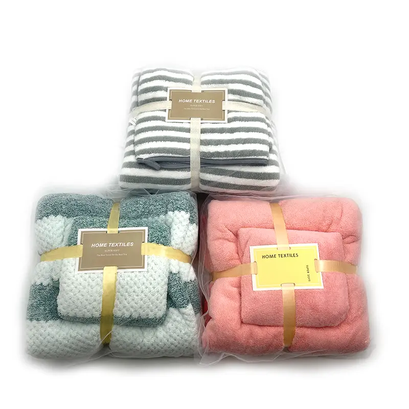Two-piece Beach Microfiber Towels Bath 100% Cotton Luxury Soft Gift Hotel SPA Face Cloth Shower Bamb, Two-piece Beach Microfiber Towels Bath 100% Cotton Luxury Soft Gift Hotel SPA Face Cloth Shower Bamb