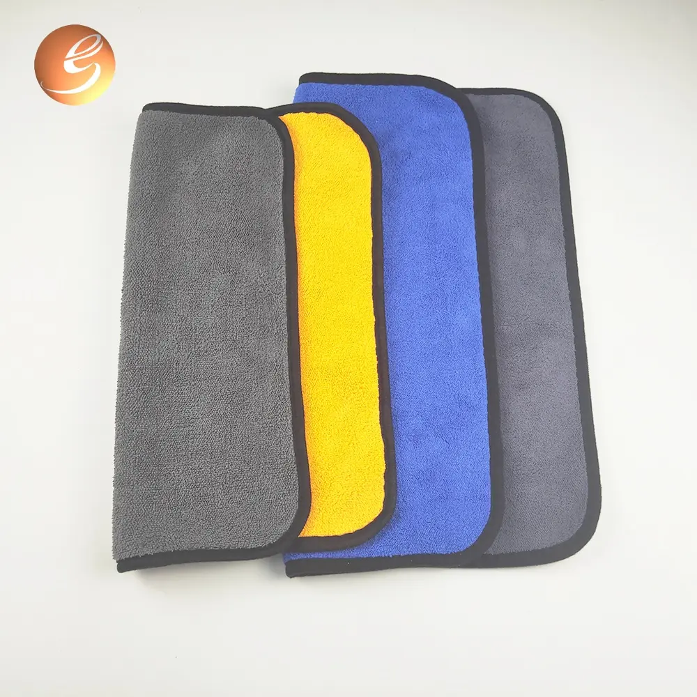 Wholesale Dust Removing Ability Microfiber Cloth For Car, New Design Customized Size Logo Coral Fleece Lint Free Home Use Towel