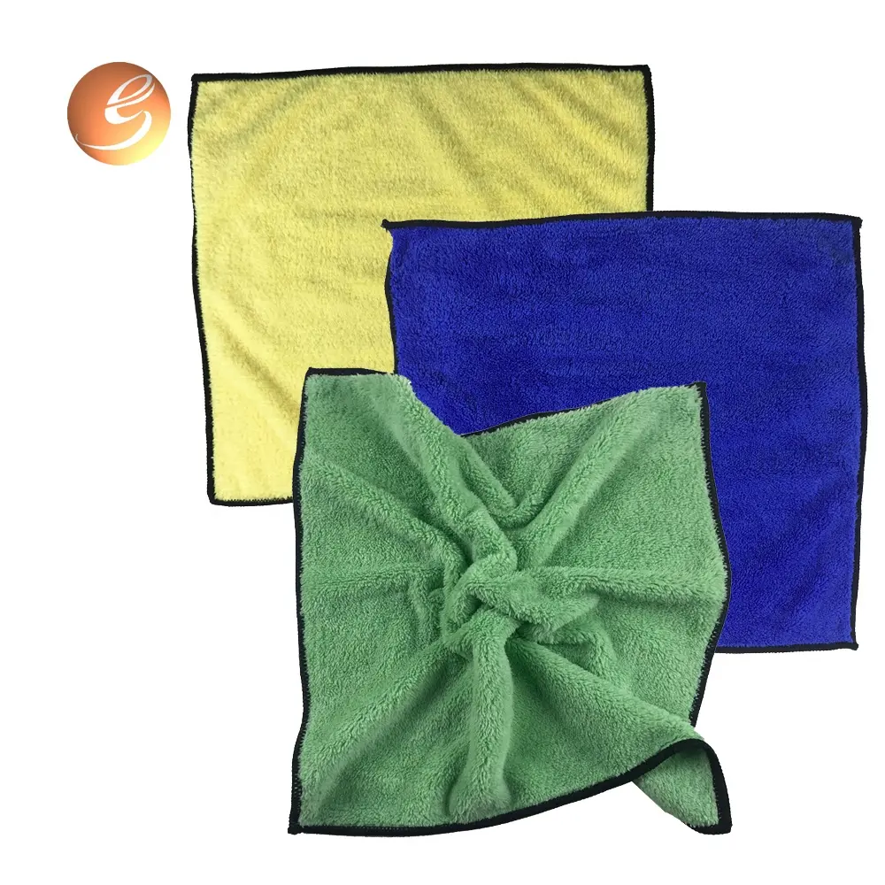 Wholesale Thick Microfibre Pure Color Car Cleaning Glasses Kitchen Cleaning Towels, Wholesale Thick Microfibre Pure Color Car Cleaning Glasses Kitchen Cleaning Towels